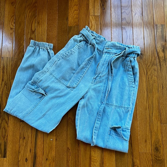 Forever 21 Denim - Forever 21 Light Blue Denim Boyfriend Jogger Jeans